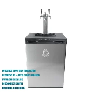 FasTap Edition KegMaster Series XL Kegerator - Tre tappekraner - Keg King