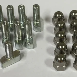 Mutter og Skrue for innputt A2 M6 - 10 pk
