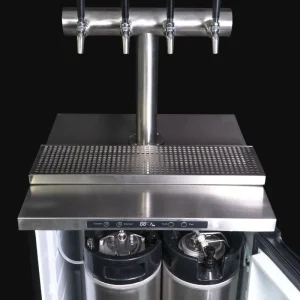 Topplate av rustfritt stål til Kegerator Series 4 og XL