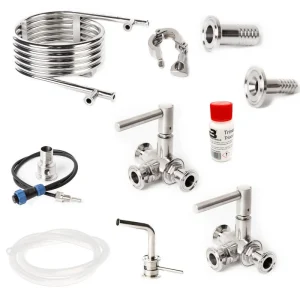Tilbehørspakke 3-ventilers oppsett til Brewtools B40pro / B80pro / B150pro