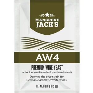 Mangrove Jack´s AW4 vingjær - 8g (Hvitvin og rosé) (Best før januar 2026)
