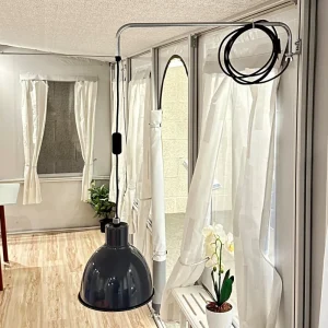 Kjøkkenbordlampe profilmontert LH3 Svart