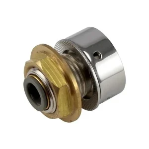 Kort gjennomføring til tappekran med John Guest 3/8" hurtigkobling - Krome Dispense