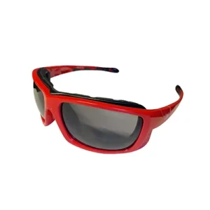 BF Solbrille Rød/m sort glass