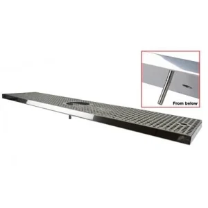 Drip Tray  -RS, 220x1000 med rinser/spyler - Micro Matic