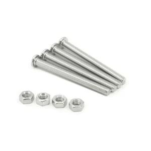M8 boltsett, 95mm, Hex 5, 4 stk For sammenbolting av Troll-moduler - Brewtools