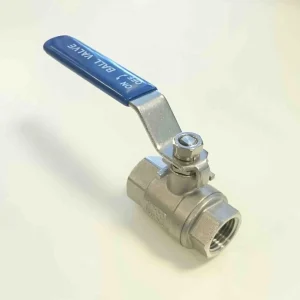 Kuleventil 1/2" FPT, 304 rustfritt stål