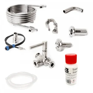 Tilbehørspakke 2-ventilers oppsett til Brewtools B40pro / B80pro / B150pro