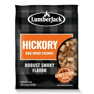 LumberJack Hickory BBQ Wood Chunks