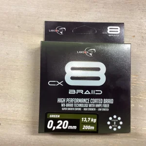 Lawson CX8 Braid Green Coated