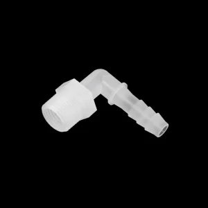 Slangenippel albue 90° PP plast - 3/8" NPT til 10mm - Brewtools