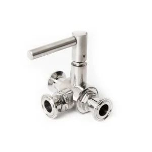 Treveis kuleventil, 34mm Tri-Clamp - Brewtools