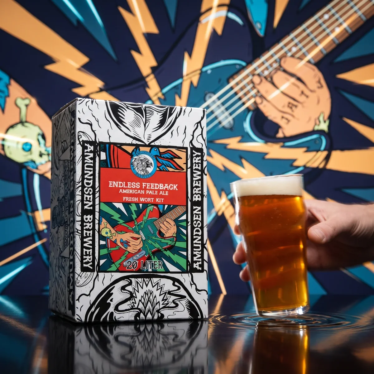 Amundsen Endless Feedback American Pale Ale - 20L Fresh Wort Kit - Image 3