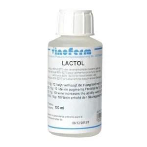 Melkesyre 250ml 80% - Vinoferm Lactol