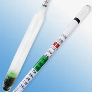 Hydrometer til øl, cider og vin - SG 0.980 til 1.110 - Alla France
