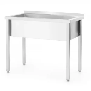 Oppvaskbenk av rustfritt stål - 1000 x 600 x 850(h) - Hendi