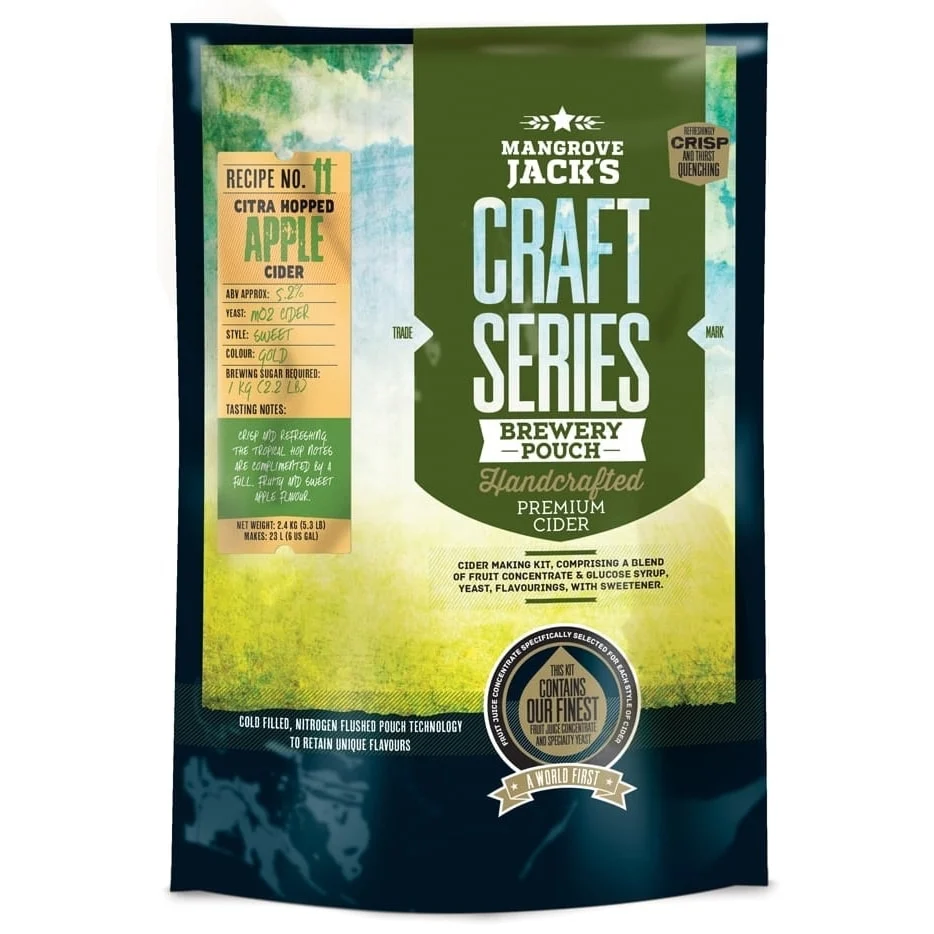 Craft Series Dry Hopped Apple Cider ekstraktsett - 2,4kg - Image 2
