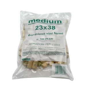 Medium 23 x 38mm syntetiske vinkorker 100stk