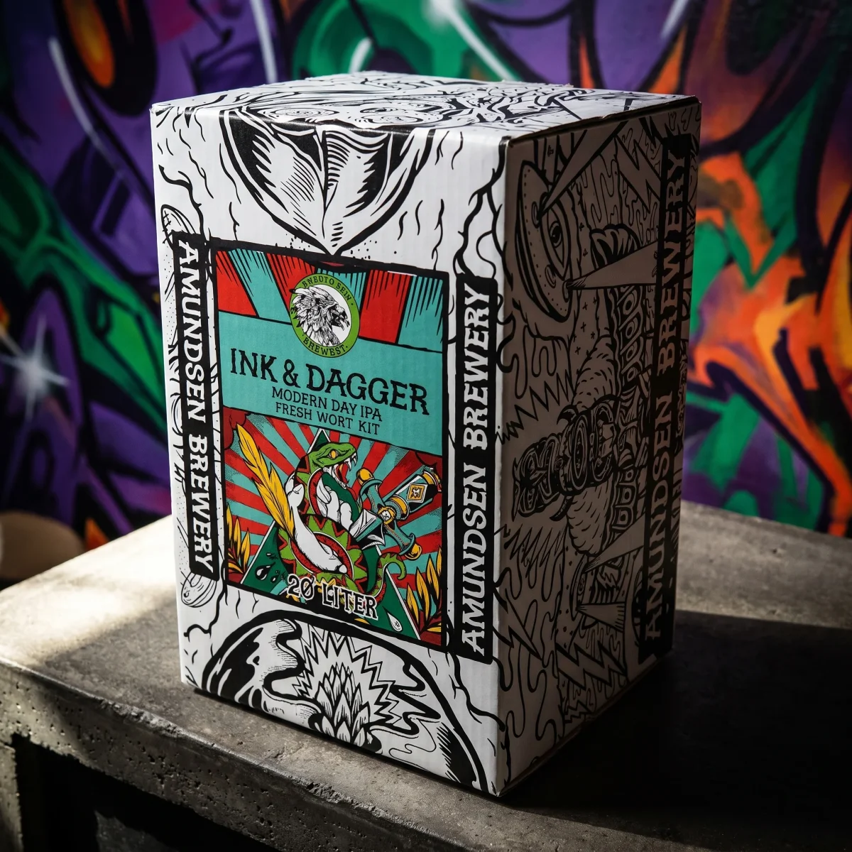 Amundsen Ink & Dagger - 20L Fresh Wort Kit - Image 3