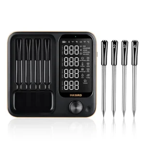 Inkbird INT-14-BW Trådløs WiFi Grilltermometer | 4 Prober