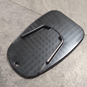 Støtteplate sort