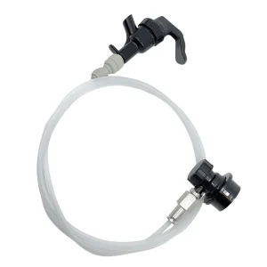Ølslangesett med skumdempende slange - ball lock