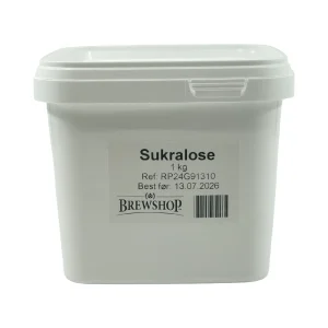Sukralose 1kg Best før men like god d